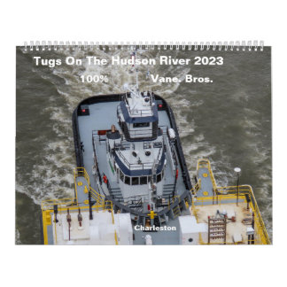 Tugs op de Hudson rivier 100% Vane Bros. 2023 Kalender