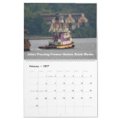 Tugs Sur La Rivière Hudson Calendrier "JOKER" 2022 (Feb 2027)