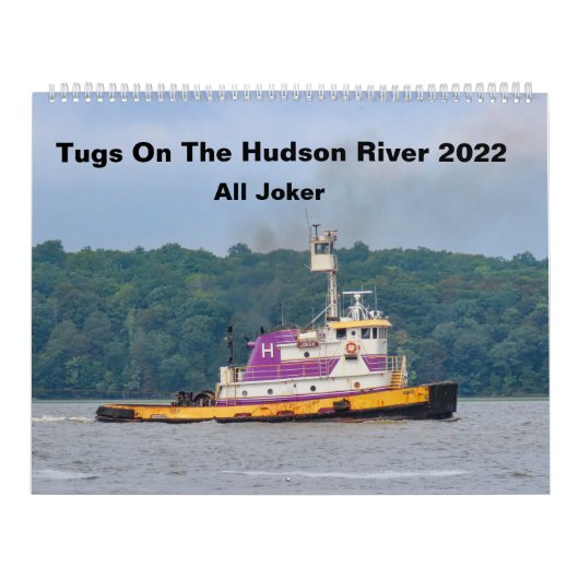 Tugs Sur La Rivière Hudson Calendrier "JOKER" 2022 (Protection)