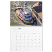 Tugs Sur La Rivière Hudson Calendrier "JOKER" 2022 (Jan 2027)