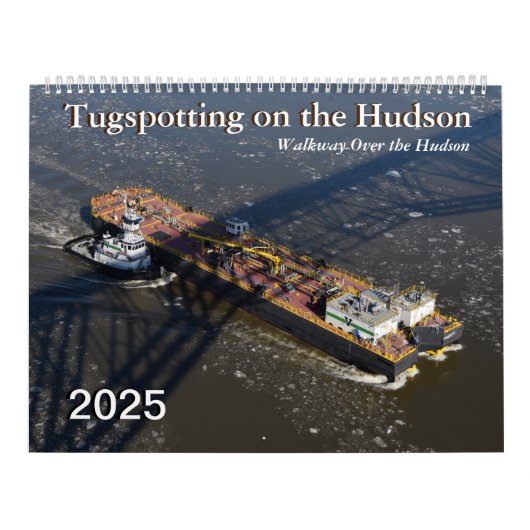 Tugspotting 2025 Walkway Over de Hudson Kalender (Hoes)