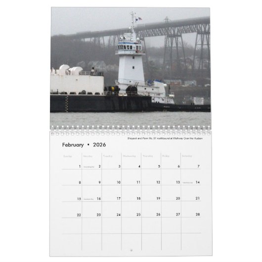 Tugspotting All Kirby 2022 Calendrier (Feb 2026)