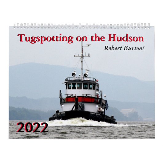 Tugspotting Robert Burton 2022 Agenda Kalender (Hoes)