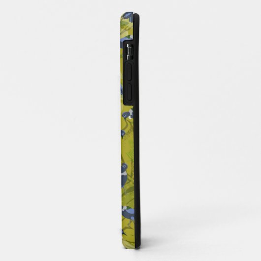 Tui New Zealand Bird Pattern Case-Mate iPhone Case (Achterkant/links)