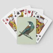 Tui Nieuw-Zeelands Vogel Pokerkaarten (Achterkant)