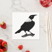 Tui | Nieuw-Zeelandse inheemse vogel Servetten (Insitu)