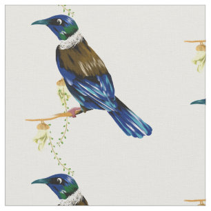 Tui Nieuw-Zeelandse inheemse vogel Stof