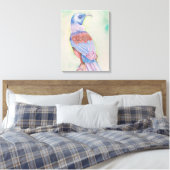 Tui op canvas print (Insitu (Slaapkamer))