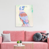 Tui op canvas print (Insitu (Woonkamer))