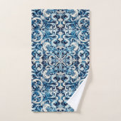 Tuile bleue portugaise (Serviette à main)
