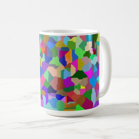 Tuile de bloc 15 oz de Mug (Devant droit)