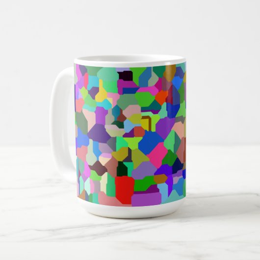 Tuile de bloc 15 oz de Mug (Devant gauche)