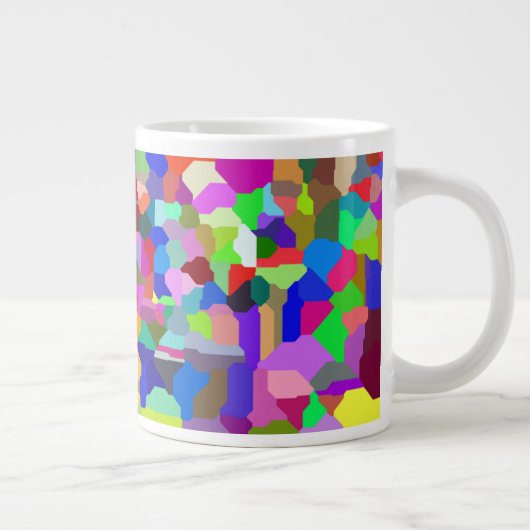 Tuile de bloc 20oz Mug (Droite)