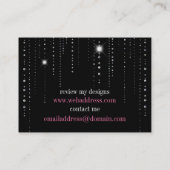 Tuile noire d'étincelle et d'éclat : Carte de (Dos)