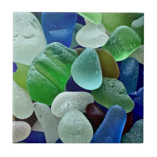Tuile Seaglass - carreaux photo en céramique ou tr