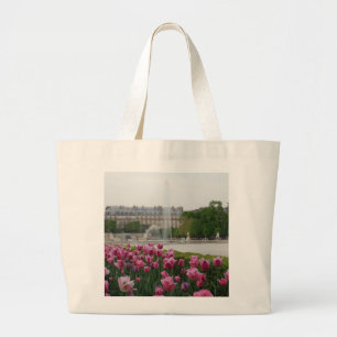 Tuileries Garden in bloom Grote Tote Bag