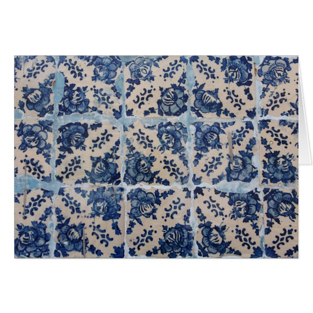 Tuiles d'Azulejo de Portugais (Devant horizontal)