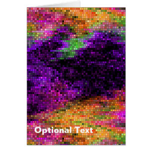 Tuiles de mosaïque multi pourpres vibrantes