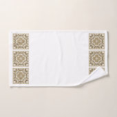 Tuiles d'Espagnol de sépia (Serviette à main)