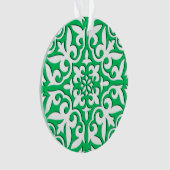 Tuiles marocaines - Jade vert et blanc (devant)