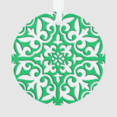 Tuiles marocaines - Jade vert et blanc (dos)