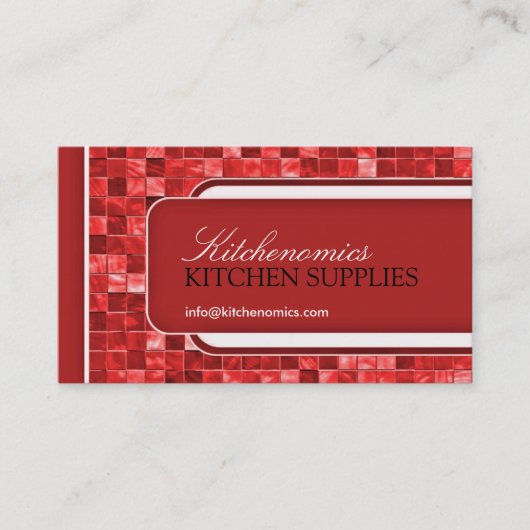 Tuiles modernes du carte de visite | (Devant)