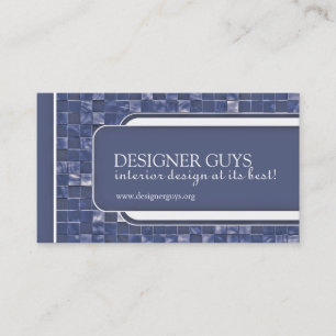 Tuiles modernes du carte de visite  