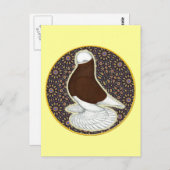 tuimelduivencirkel briefkaart (Voorkant / Achterkant)