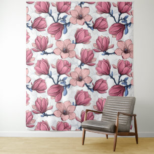 Tuin 2 van Magnolia Wandkleed