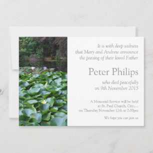 Tuin 5 Lotus Uitvaart Aankondiging