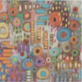 Tuin Abstract Sticker (Voorkant)