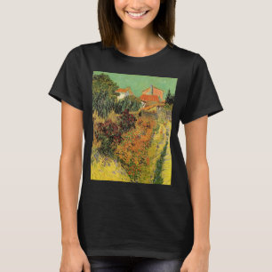 Tuin achter een huis door Vincent van Gogh T-shirt