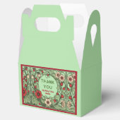 tuin art nouveau bruiloft bedankdoosjes (Geopend)