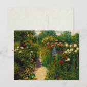 Tuin bij Giverny Briefkaart (Voorkant / Achterkant)