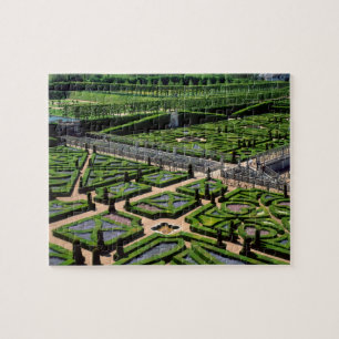 Tuin bij Kasteel Villandry, Indre-et-Loire, Legpuzzel