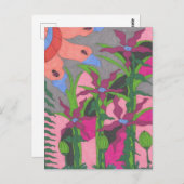 Tuin bij Twilight Briefkaart (Voorkant / Achterkant)