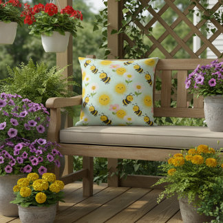 Tuin Bloemen  Buitenkussen
