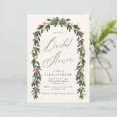 Tuin Botanisch Vrijgezellenfeest Feestuitnodiging Kaart (Staand voorkant)