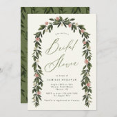 Tuin Botanisch Vrijgezellenfeest Feestuitnodiging Kaart (Voorkant / Achterkant)