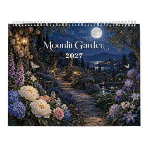 Tuin Botanische Kunst in het Maanschijn Kalender