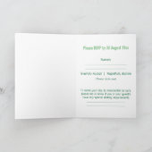 Tuin bruiloft, RSVP (Binnen)