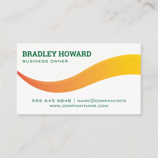 Tuin Buiten | Schep Blad Logo Visitekaartje (Achterkant)