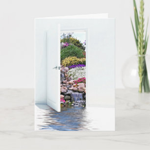 tuin deur en watervallen kaart