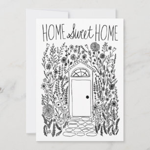 Tuin Deur Nieuw adres Bewegende aankondiging