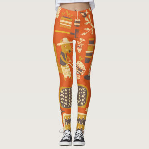 Tuin Eekhoorns: grillige dierlijke scène Leggings