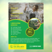 Tuin- en landschapsdiensten Ramenstickers Raamsticker (Vel 3)