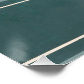 Tuin en smalle boot perfect poster (Hoek)