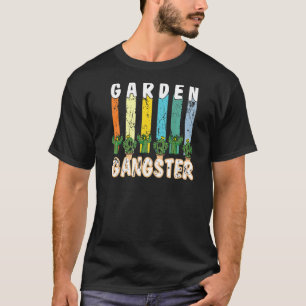 Tuin Gangster Plantenpotten Mooie Cactus Cactussen T-shirt