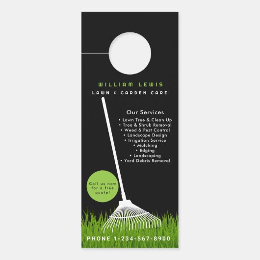 Tuin gazon zorg landschapsarchitectuur moderne gra (Voorkant)