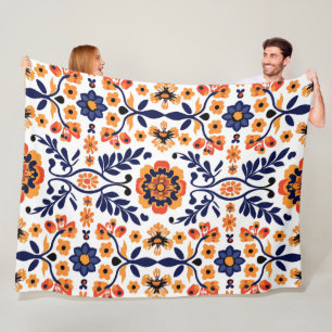 Tuin-geïnspireerde Delight 60x80 Fleece Deken